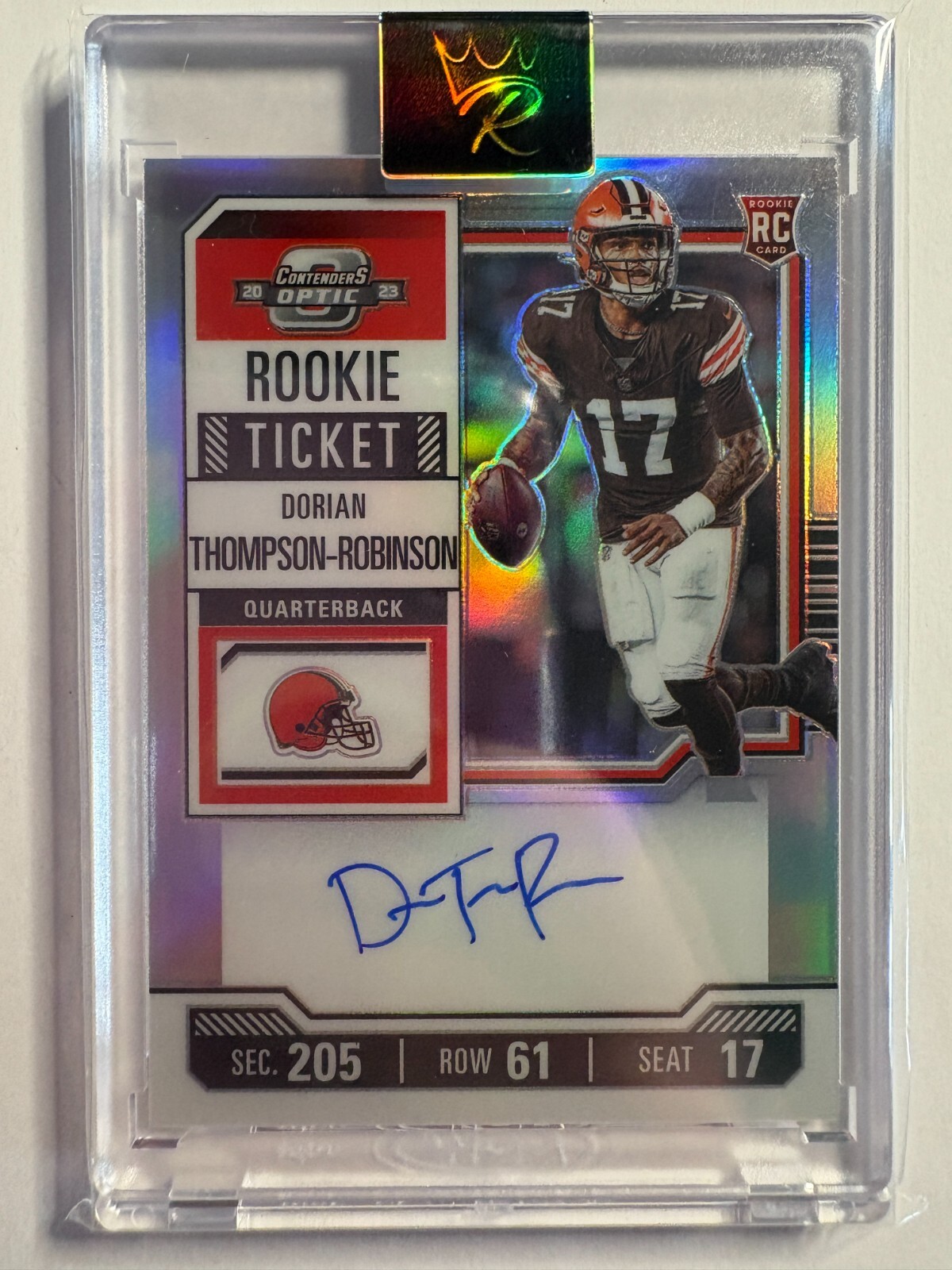 K321,727 - 2023 Panini Contenders #110 Dorian Thompson-Robinson Auto RC