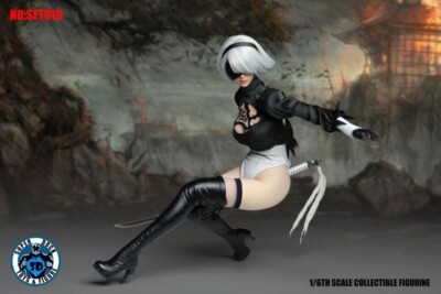 SUPER DUCK 1/6 SET019 NieR:Automata 2b YoRHa No 2 Action Figure 12