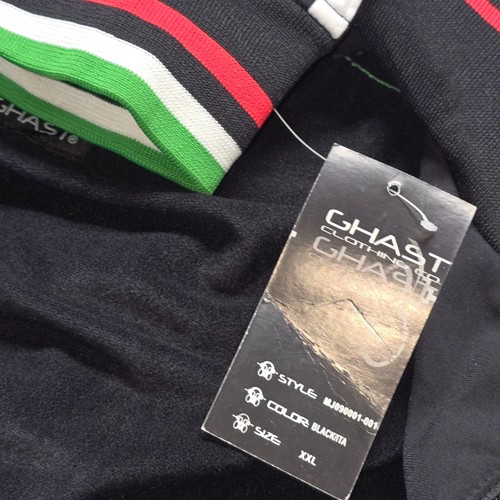 NWT Vintage Ghast Italia Track Jacket Men XXL Full Zip Up Italian Flag Athletic - Picture 5 of 6