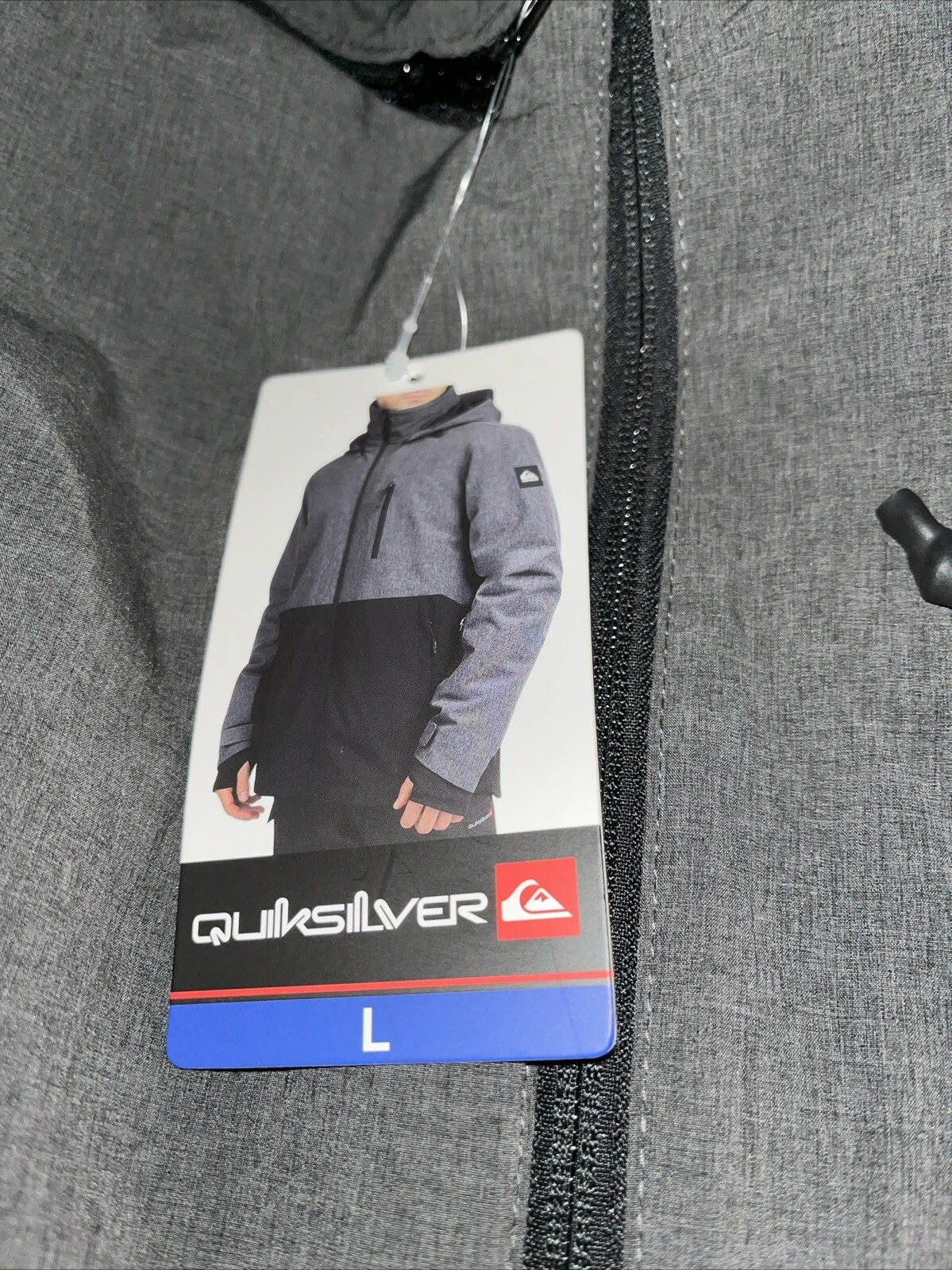 QUICKSILVER MENS SNOW JACKET LARGE NWT 1797649