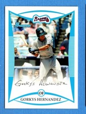 2008 Bowman Draft Prospects #BDPP99 Gorkys Hernandez Braves