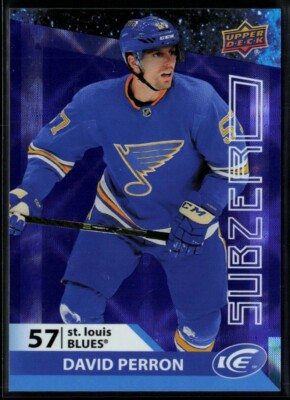 2021-22 Upper Deck Ice Sub Zero #SZ-20 David Perron