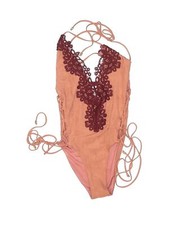 Blue Life Women Pink One Piece Swimsuit M