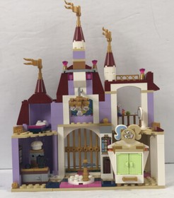 LEGO Disney 41067 Belle's Enchanted Castle 7 Minifigure LOT & Incomplete Build