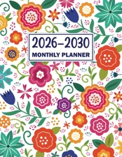 2026-2030 Monthly Planner: Two Pages per Month 5-Year Schedule Organizer from Ja