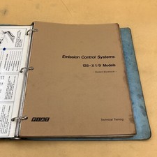 1970s Fiat Emission Control Systems Weber Carburetor Student Training Workbook