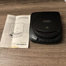 Working Optimus CD-3440 Portable CD Player 16 Track Programmable Tested CD 3440