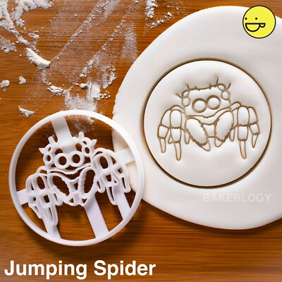 Springende Spinne Ausstechform | Halloween Party Leckereien Spinnentiere Salticidae süß