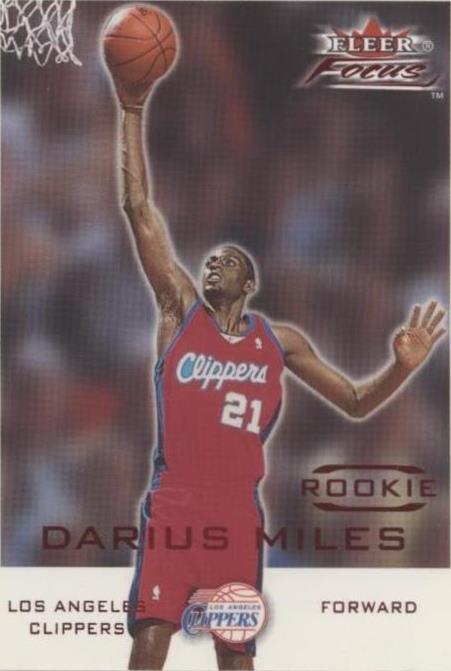 2000-01 Fleer Focus - Darius Miles #213 - 1 of 2