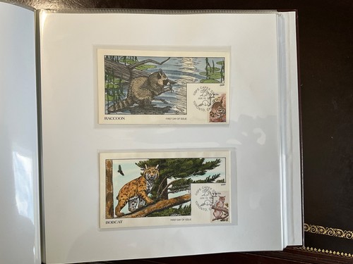 EE. UU. 1987 Sc #2286-23=35 Juego completo de 50 Collins pintados a mano FDC - Imagen 24 de 24