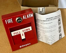 Simplex, 4099-9004, MapNet II Single Action Manual Pull Station