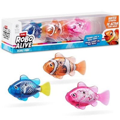 2er Pack - Zuru Fische und Axolotl Robo Alive Pets Alive Water Activated