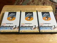 Adobe Photoshop 7 Upgrade  Literature CDs Sets Program 1 -14 Set 1 2,3. EUC