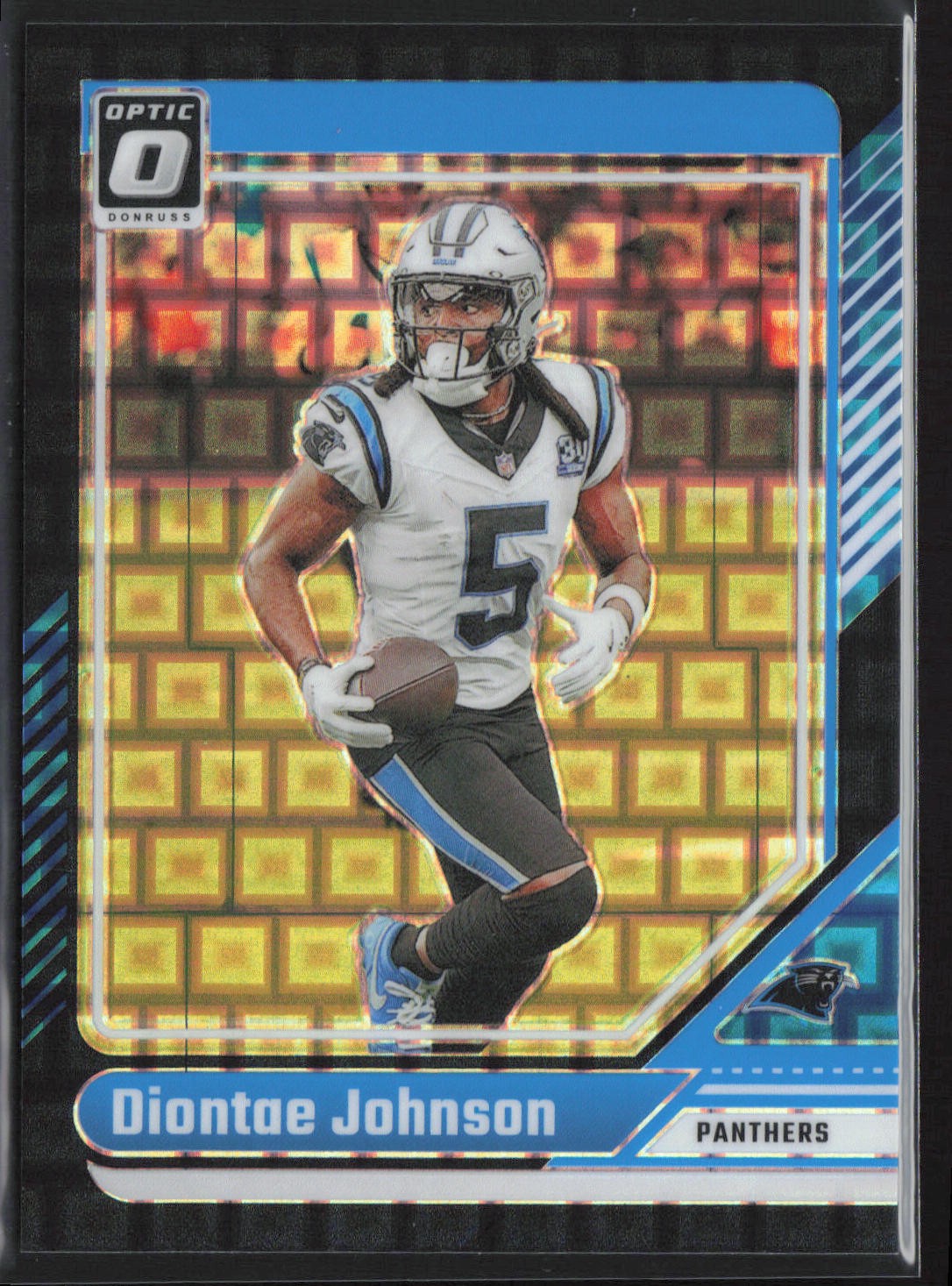 2024 Donruss Optic #30 Diontae Johnson Black Pandora #/25
