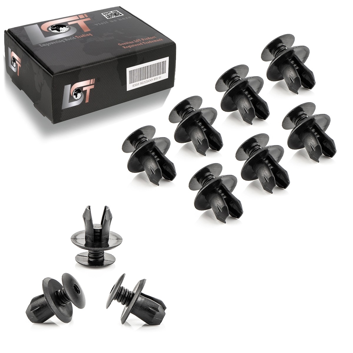 10x for VW California T4 T5 Camper Bumpers Front Bars Rivet
