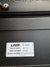 Leer Truck Bed Cover. Currently On A 2020 Toyota Tundra. Great Condition.