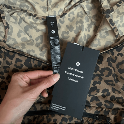 NWT XS Multi-Pocket Running Anorak *Leopard - Lululemon | eBay