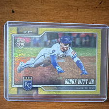 Topps 2026 Series 1 Bobby Witt Jr. #205 Royals Yellow Sandglitter /399