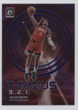 2022-23 Panini Donruss Optic T-Minus 3 2 1 Purple Prizm Jalen Green #13 17zr