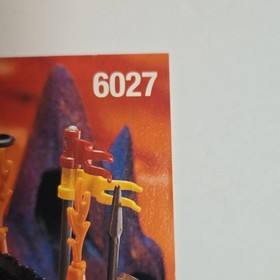 LEGO Bat Lord's Catapult 6027 Castle Fright Knights Complete Set Bat Lord Horse