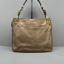 Prada Grey Brown Tote Shoulder Bag, Spacious Daily Use Handbag Casual Occasions