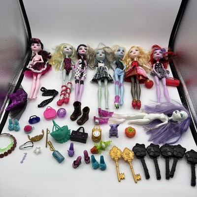 Monster High and Ever After High Fashion Doll & Accessories Lot Read Description