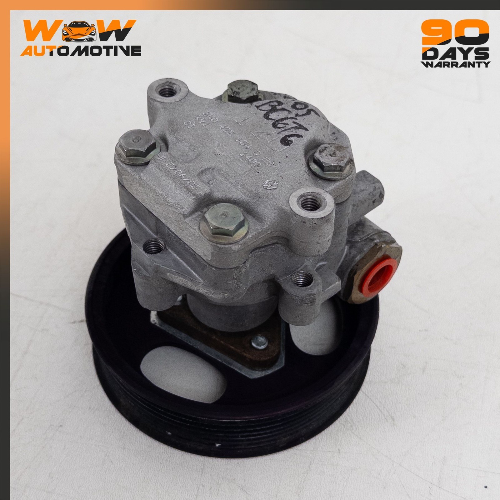 04-13 BENTLEY CONTINENTAL GT FLYING SPUR POWER STEERING PUMP POLY V BELT OEM