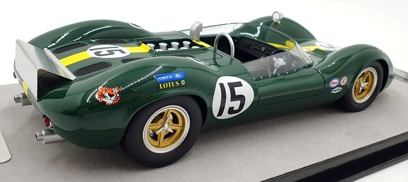 Tecnomodel escala 1/18 TM18-166B - Lotus tipo 30 #15 Riverside Jim Clark 1964 Foto 2 de 4