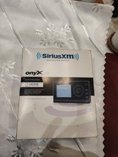 SiriusXM Satellite Radio OnyX Dock And Play Radio Home Kit Included