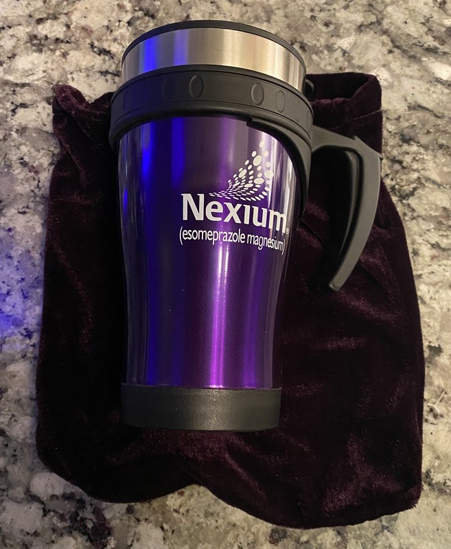 NIB Nexium Travel Mug