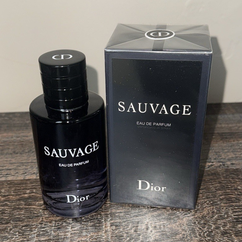 Dior Sauvage Eau de Parfum EDP Spray Regular Size 3.4 fl oz / 100 ml