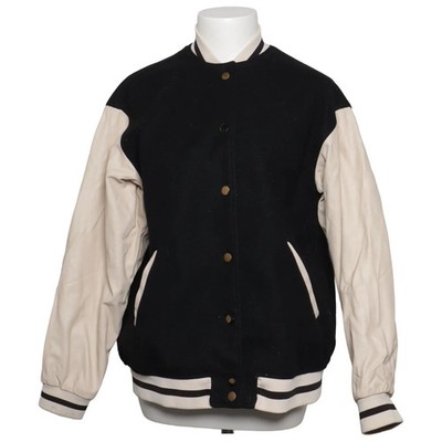 Divided by H&M, Collegejacke, Damen, Größe: XS, Schwarz/Mehrfarbig #ekE