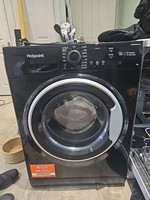 Hotpoint Washing Machine 9kg 1400 rpm Black A Rated NSWM 946 BS UK #LF112131