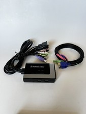 IOGEAR GCS62HU 2  Port HDMI KVM Switch with Audio  Mic Support   Full HD 1080p