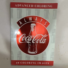 Coca-Cola Always Coca-Cola Advanced Coloring Book, 40 Coloring Images