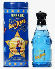 Versace Versus Blue Jeans Men Eau de Toilette Spray 2.5 fl oz Regular Size 75ml