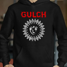 NEW Gulch Band Logo Band All Size Hoodie Cotton Black EN003