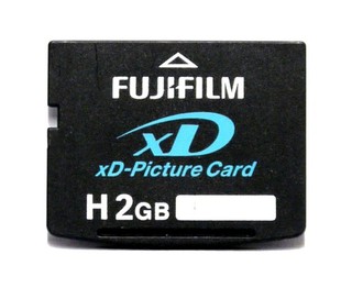 Fujifilm 2GB xD Picture Memory Card : Type H VGC