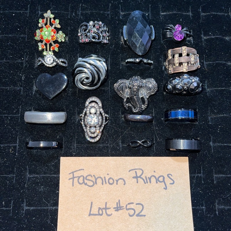 Fashion Rings - Treasure Bag - Untested  (Lot #52)