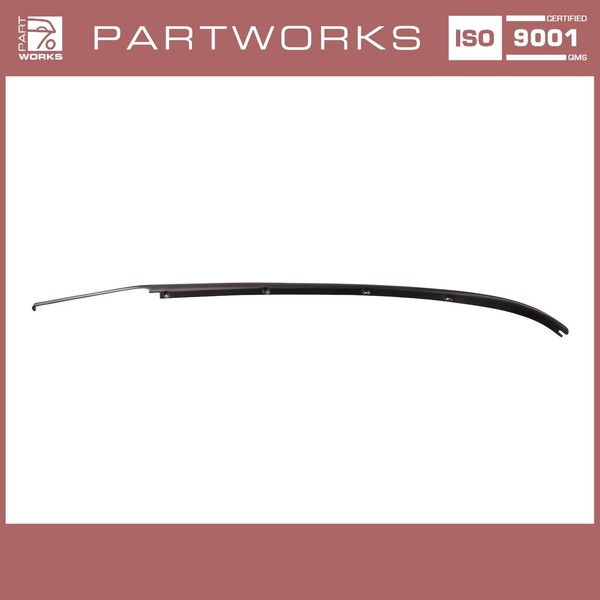 Zierleiste Heckscheibe Original Porsche 911 G 964 Targa Schwarz Rechts-image