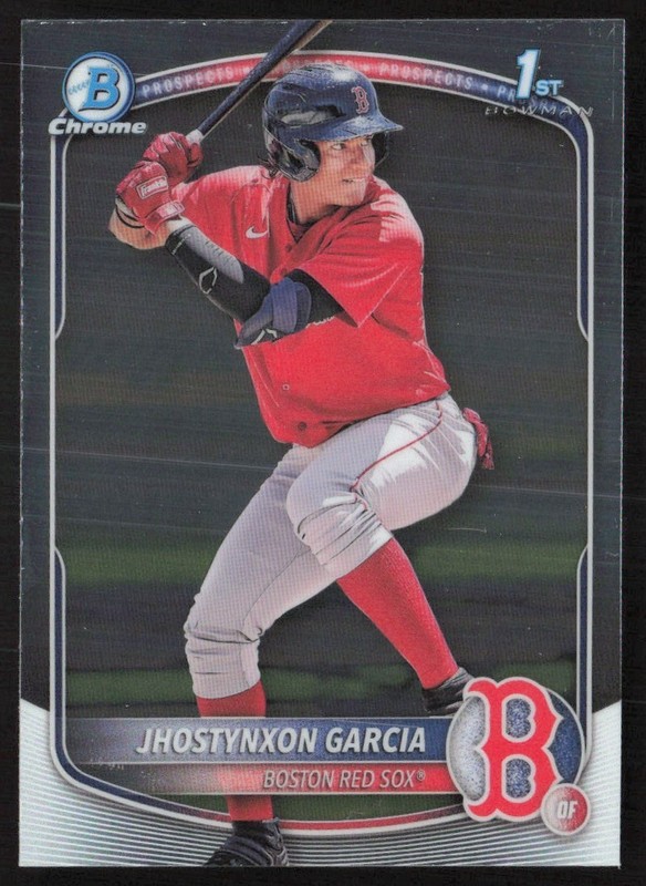 2025 Bowman Chrome Prospects Jhostynxon Garcia #BCP-43 GS1-20