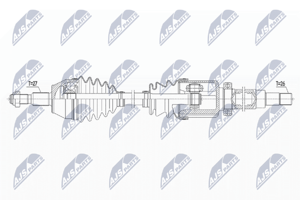 Antriebswelle NTY NPW-FR-149 FüR Ford Tourneo Connect V408 GroßRaumlimousi Tdci-image
