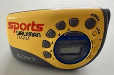 Sony Sports Walkman SRF-M78 Portable FM/AM Radio with Arm Band - Tested  Works