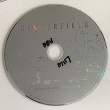 Cloverfield DVD Disc Only 2008 PG-13 Paramount Sci-Fi Horror Movie Marked Used