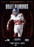 2025 Panini Absolute #DD-TTJ Tyrone Tracy Jr. Draft Diamonds New York Giants