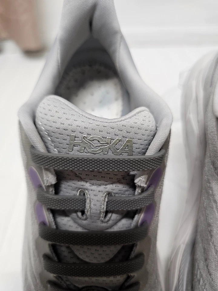 HOKA один туфли женщин 7,5D Arahi Athletic низкие кроссовки серый и фиолетовый - Изображение 3 из 4