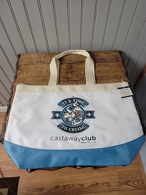 Disney Adventure トートバッグ Castaway Club DCL Disney Cruise Line Castaway Cay Club Tote Bag Time To Cruise