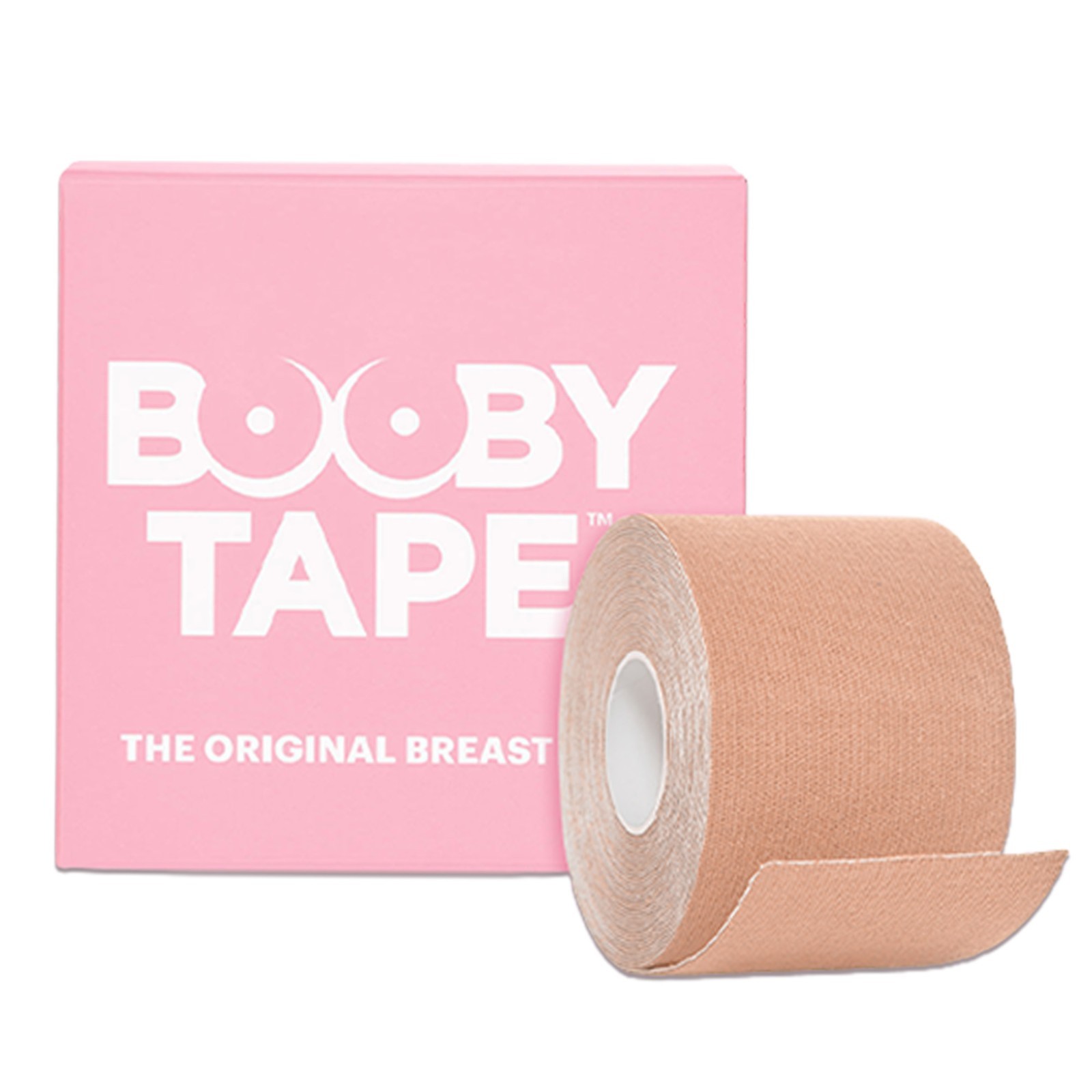 Booby Tape Nude 5M Self-Adhesive Breast Lift Tape Support Discreet Latex Free