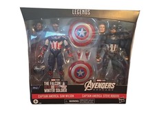 G1115 Marvel Legends Series Captain America 2-Pack Steve Rogers Sam Wilson
