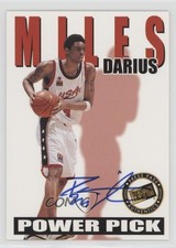 2000 Press Pass Power Pick Auto 27/250 Darius Miles Auto 3c7